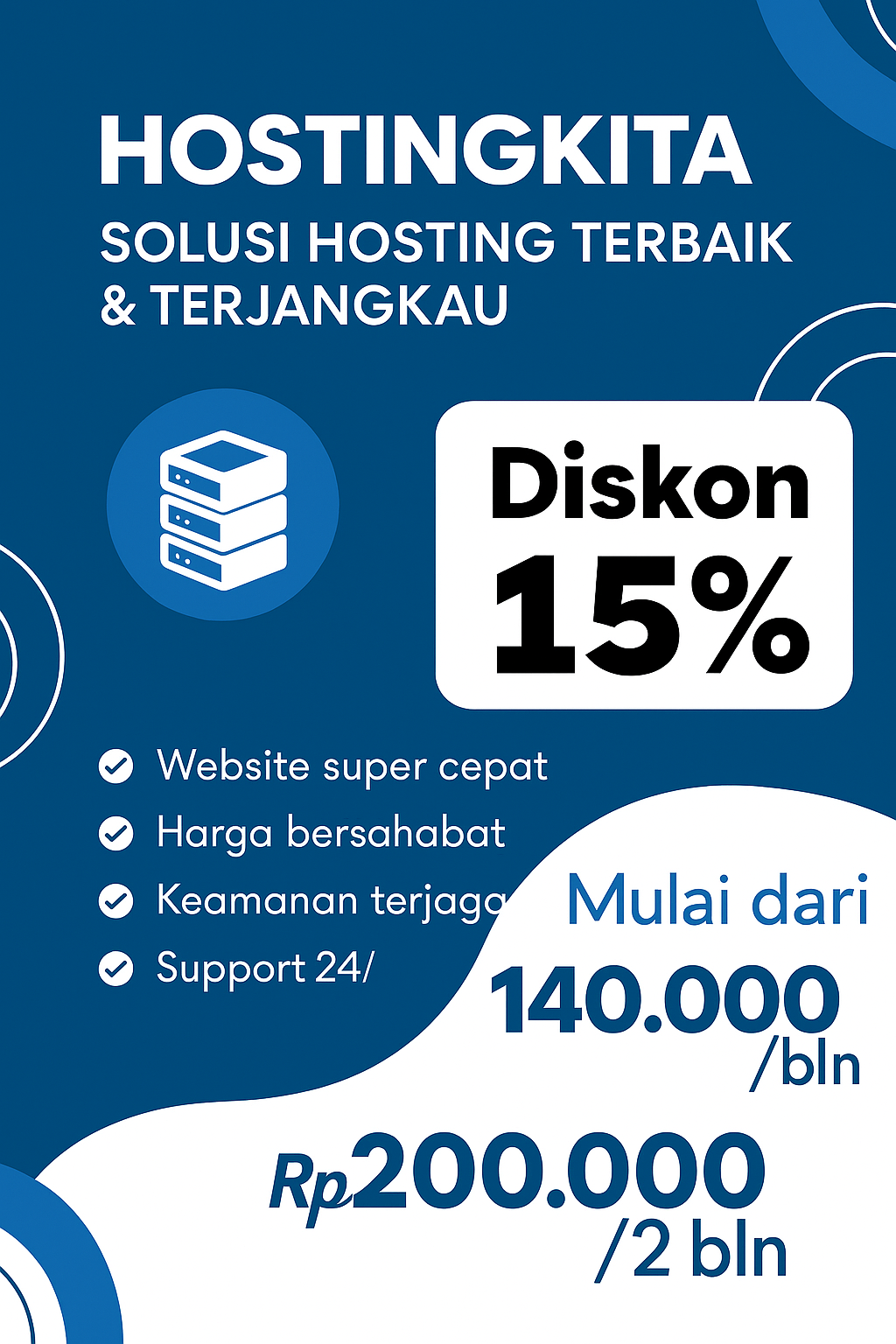 Poster Promo HostingKita